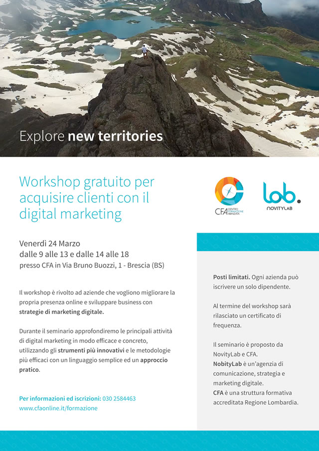 corso gratuito a Brescia per aziende sul digital marketing
